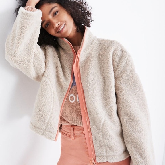 Madewell fleece jacket on sale